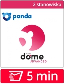 Panda Internet Security - Dome Advanced 2024 (2 stanowiska, odnowienie na 12 miesi�cy)