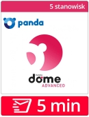 Panda Internet Security - Dome Advanced 2024 (5 stanowisk, odnowienie na 12 miesi�cy)
