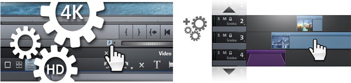 MAGIX Video deluxe 2014 Plus płynna obróbka